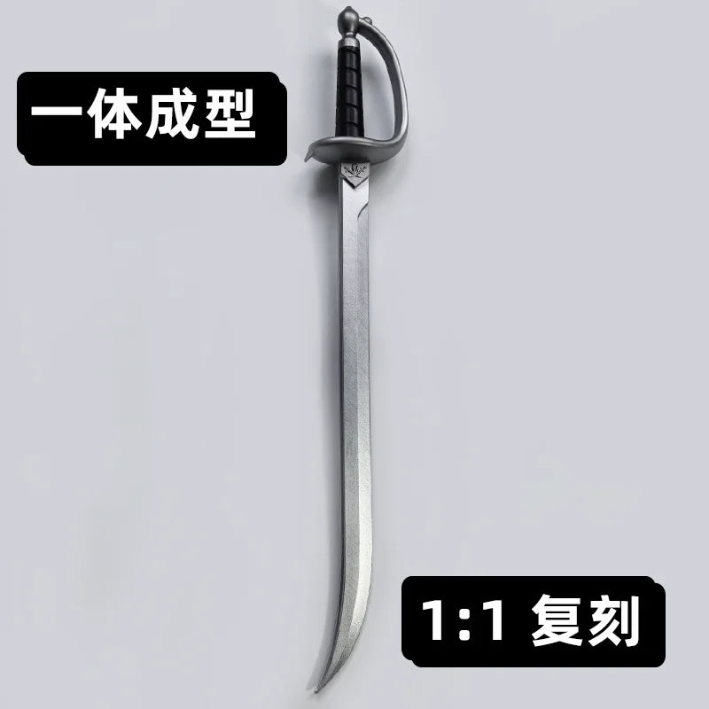 Grosser Piratensäbel 76cm aus PU-Gummi