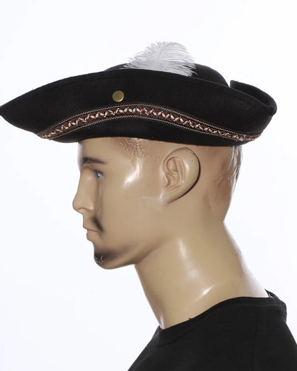 Piratenhut Erwachsene Groessenangabe 56 cm Kopfumfang