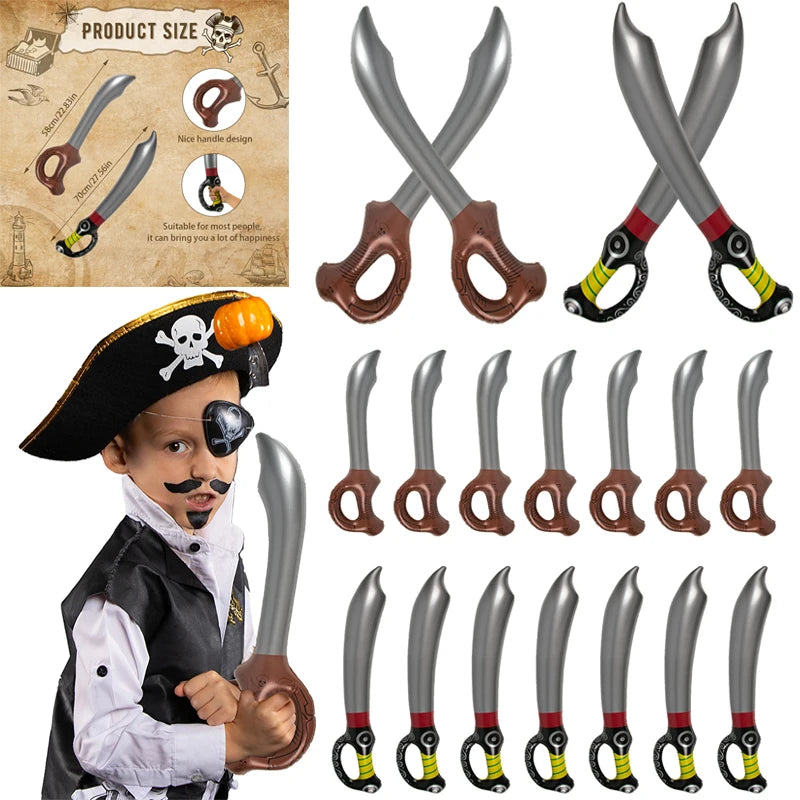 Piratenparty-Säbel im 6er oder 3er Set