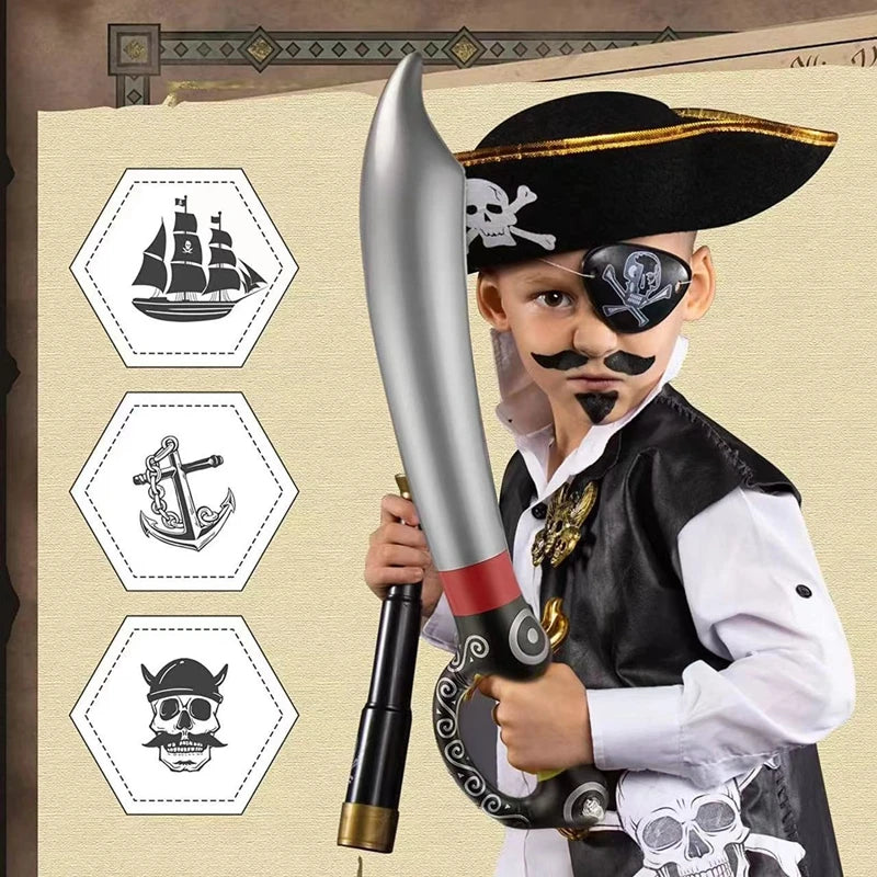 12 Piratensäbel als Mitgebsel zum Geburtstag