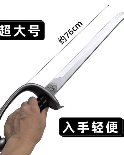 Piratensäbel Entermesser 53cm aus PU-Gummi