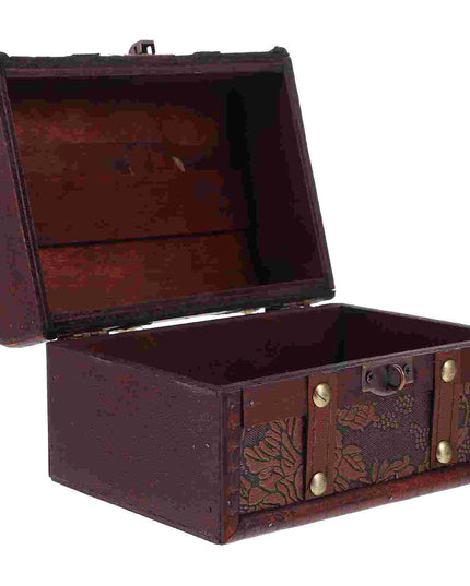 Verzierte Piraten-Schatztruhe als Geschenkbox