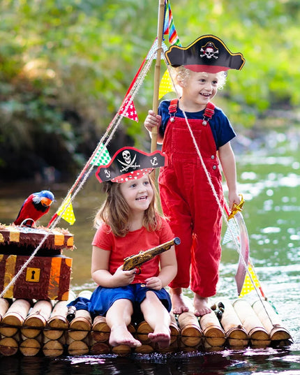 Fasching Piratenhut 5er Pack komplett Uebersicht