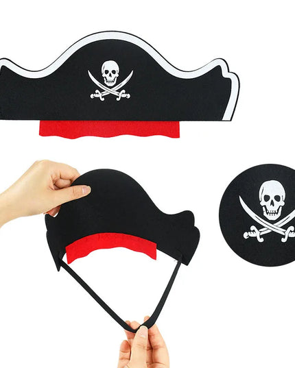 Piratenhuete Fasching Set komplett 5 Stueck