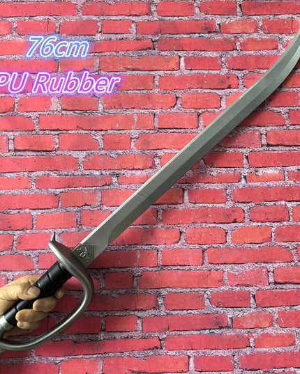 Piratensäbel Entermesser 53cm aus PU-Gummi