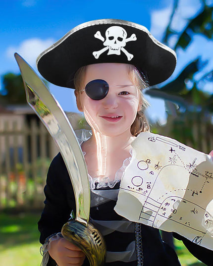 Piratenhut Totenkopf getragen Kind Modelfoto