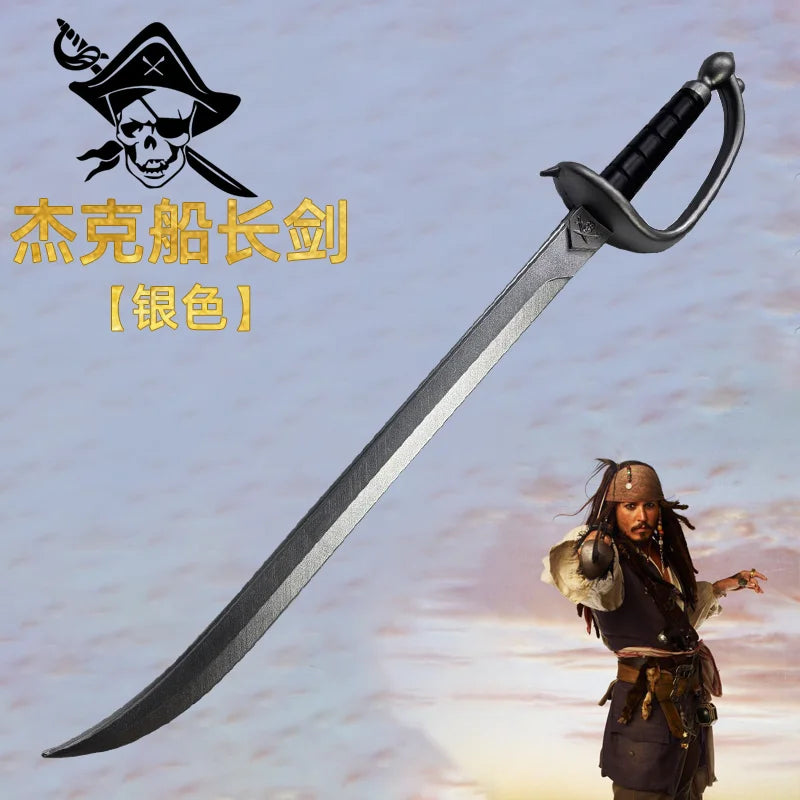 Piratensäbel fur Erwachsene 76cm Dunkelstahl