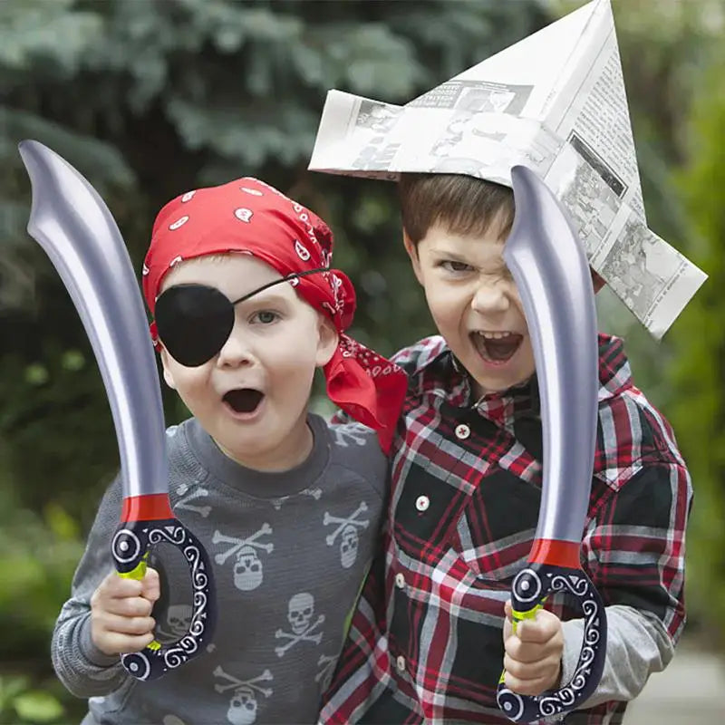 12 Piratensäbel als Mitgebsel zum Geburtstag