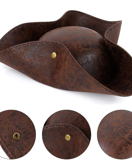 Piratenhut Hochwertig Innenansicht Kopfumfang 54 cm