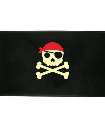 Piratenflagge - Jolly Roger Gelb