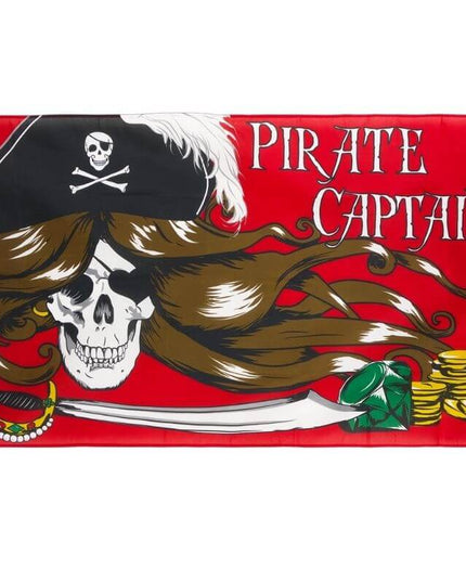 Piratenflagge - der blutrünstige Kapitän