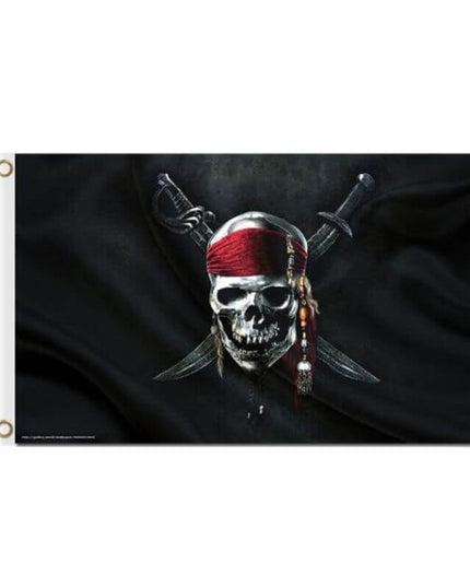 Pirat - karibische Flagge
