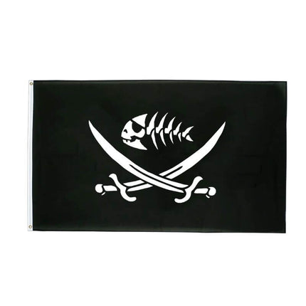 Piratenflagge - Fischkadaver