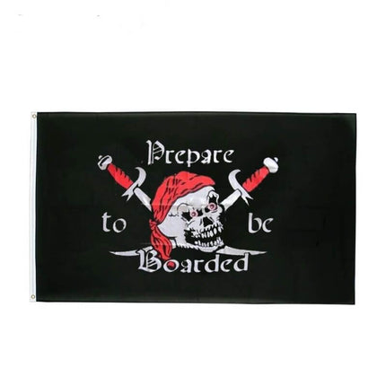 Piratenflagge - Bereiten Sie sich auf den Eingang vor