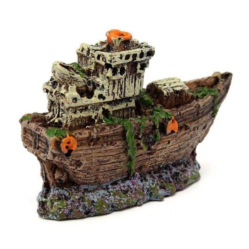Piratenboot - böse Wracks (Aquarium)