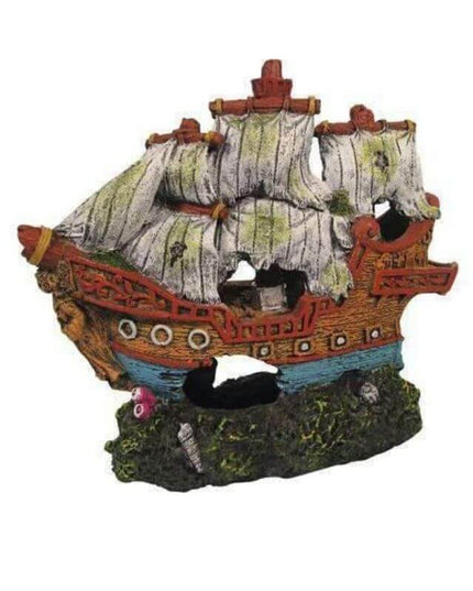 Piratenboot - großer Pirat (Aquarium)