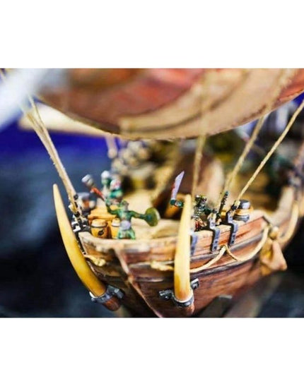 Piratenboot - Steampunk Lenkrad