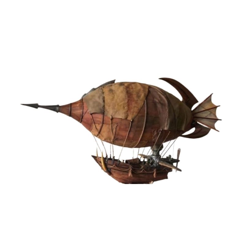 Piratenboot - Steampunk Lenkrad