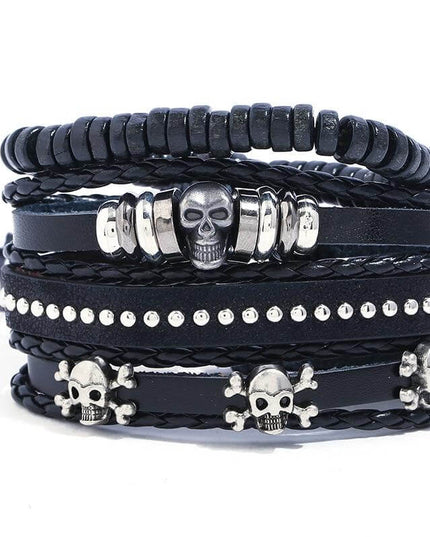 Pirat - gotisches (Leder-) Armband