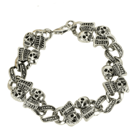 Piratenarmband - Skelettkran