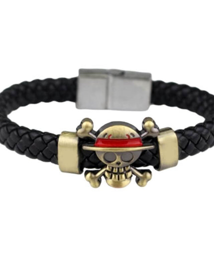 Piratenarmband - ein Stück (Leder)