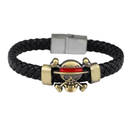 Piratenarmband - ein Stück (Leder)