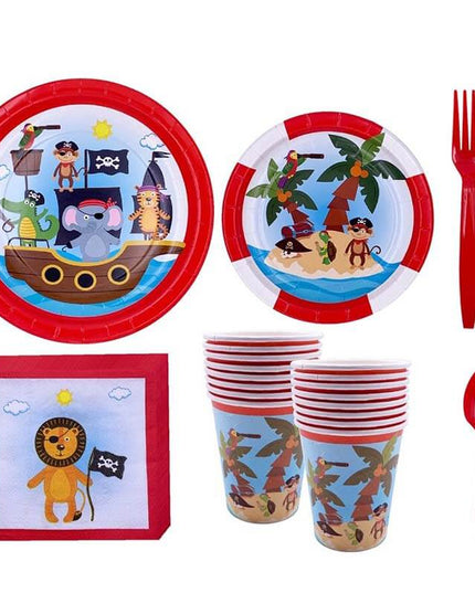 Baby Piratengeburtstags -Deco