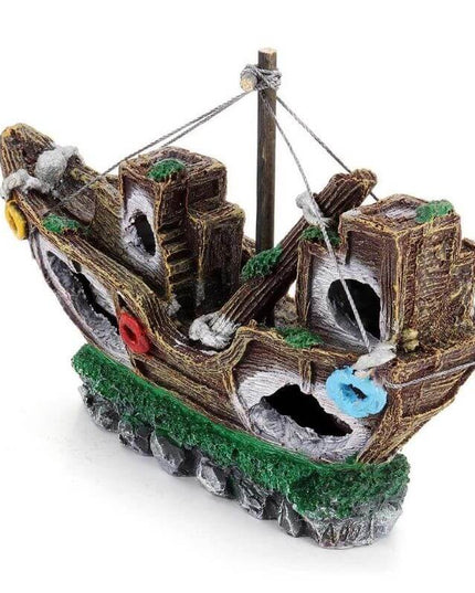 Piratenboot - Magisches Wrack (Aquarium)