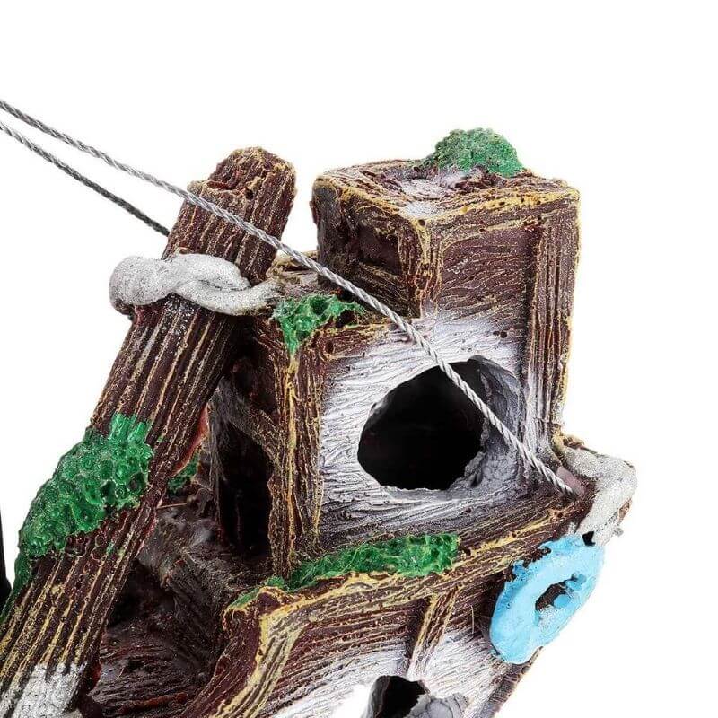 Piratenboot - Magisches Wrack (Aquarium)