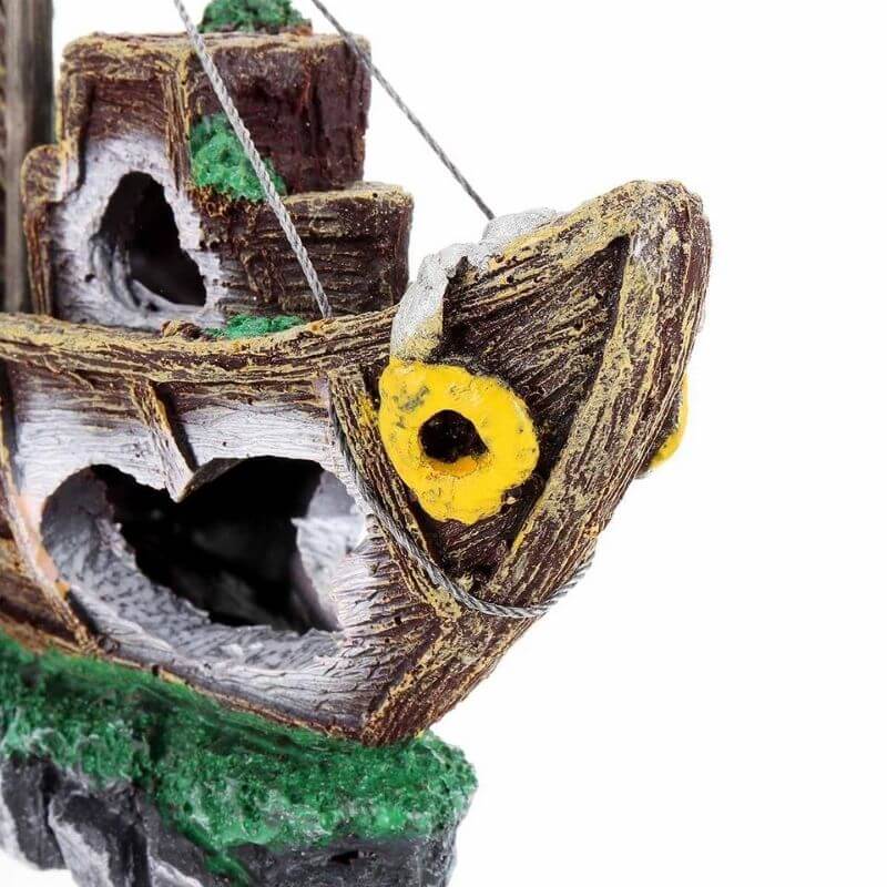 Piratenboot - Magisches Wrack (Aquarium)