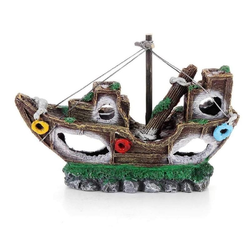 Piratenboot - Magisches Wrack (Aquarium)