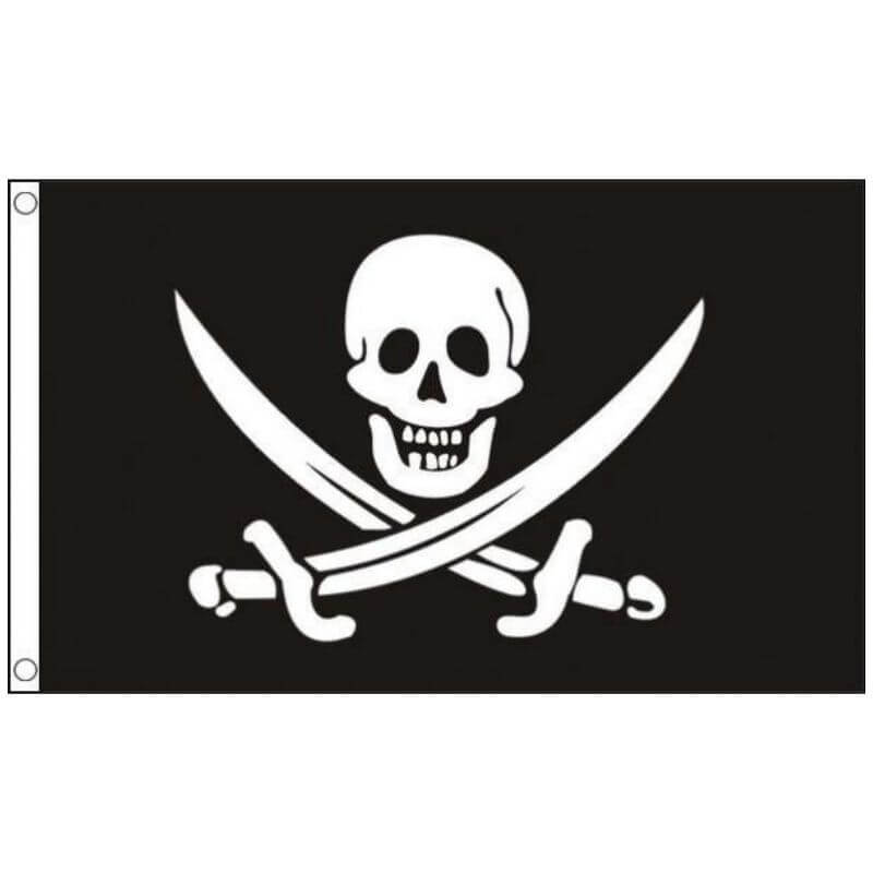 Piratenflagge - Jack Rackhame