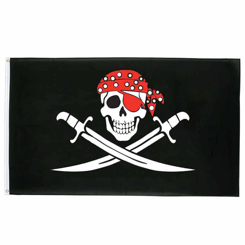 Piratenflagge - Rotes Bandana