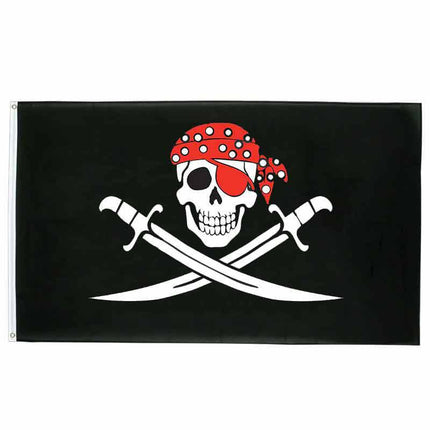 Piratenflagge - Rotes Bandana