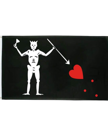 Piratenflagge - Schwarzer Bart