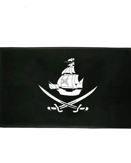 Piratenflagge - Kriegsboot