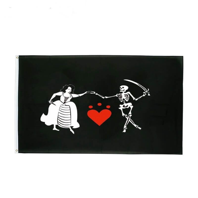 Piratenflagge - bekannt Jacquotte Delahaye