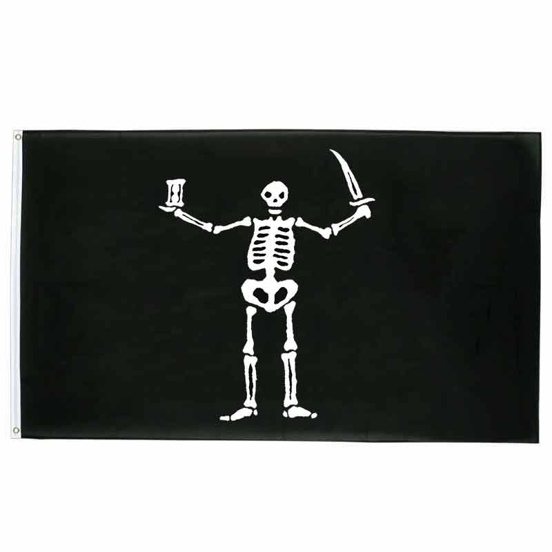 Piratenflagge - Feuerstein