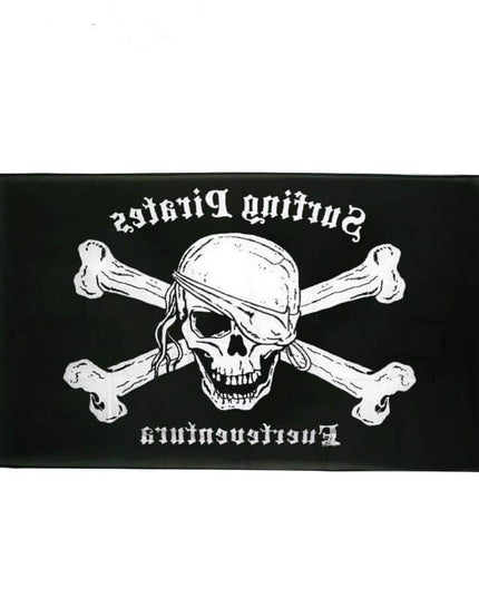 Piratenflagge - Piratensurfen