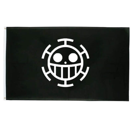 Piratenflagge - Herz (ein Stück)