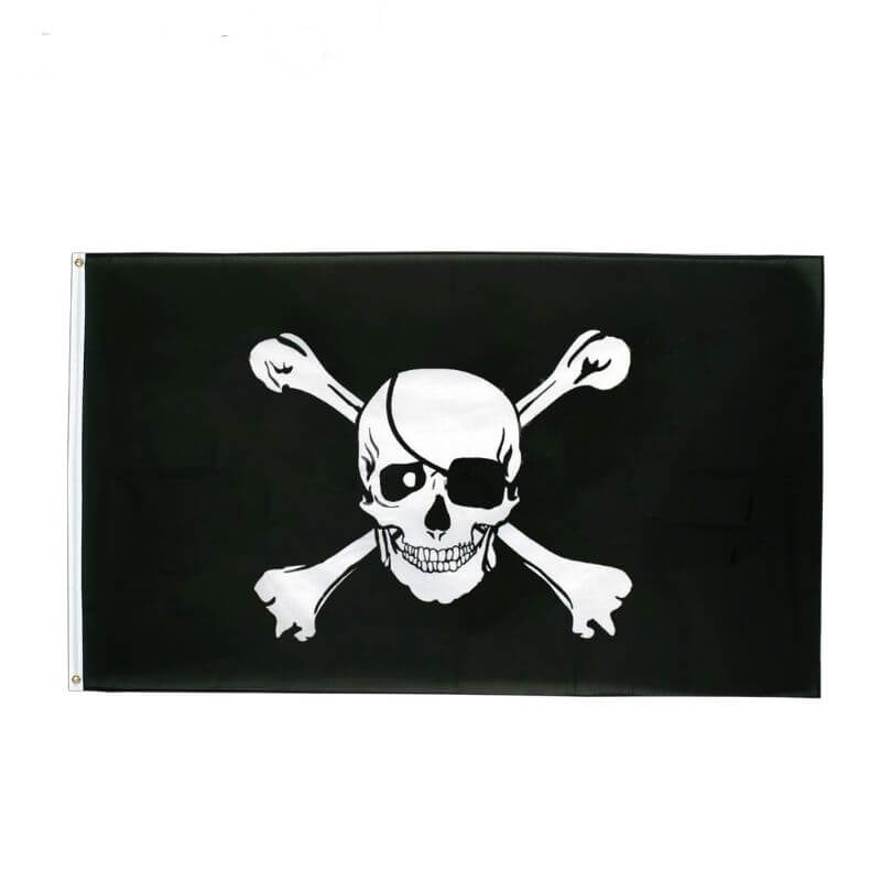 Piratenflagge - die Düse