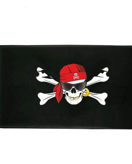 Piratenflagge - blutiger Biker