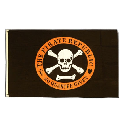 Piratenflagge - keine Nachbarschaft!