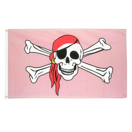 Piratenflagge - Rosenprinzessin