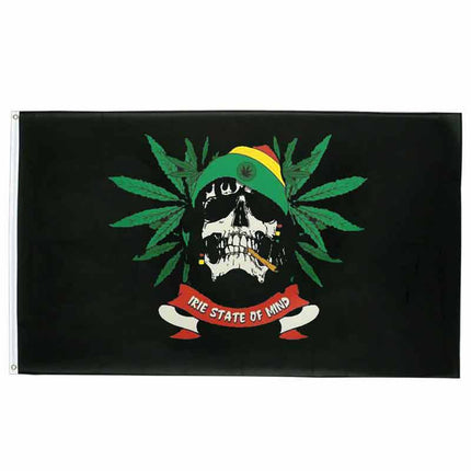 Piratenflagge - Rasta