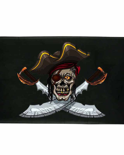 Piratenflagge - Schädel Sabre