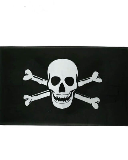 Piratenflagge - dunkles Schiff