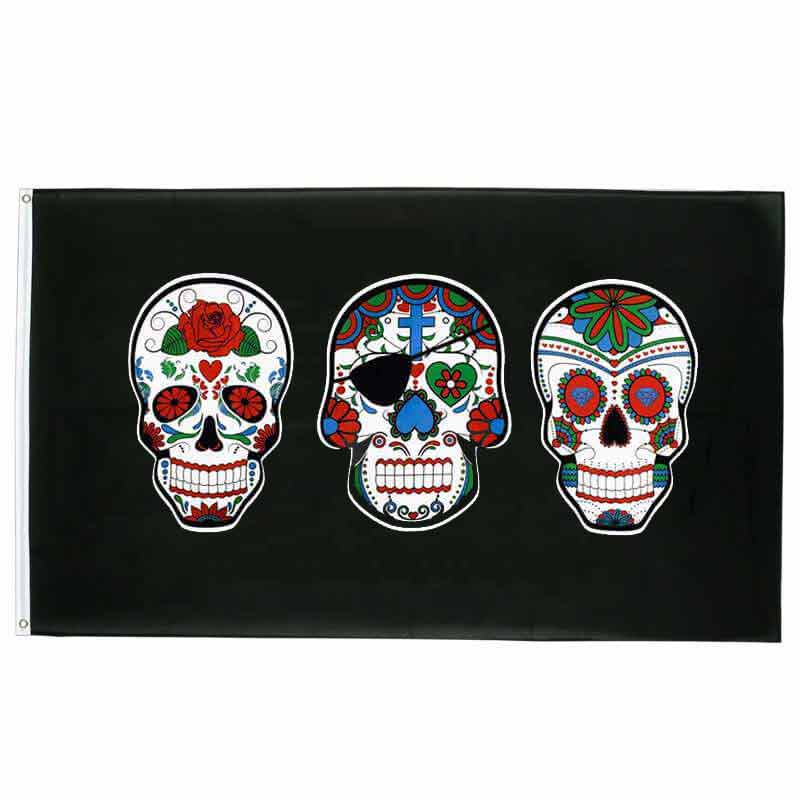 Piratenflagge - Santa Muerte Batteau Muerte
