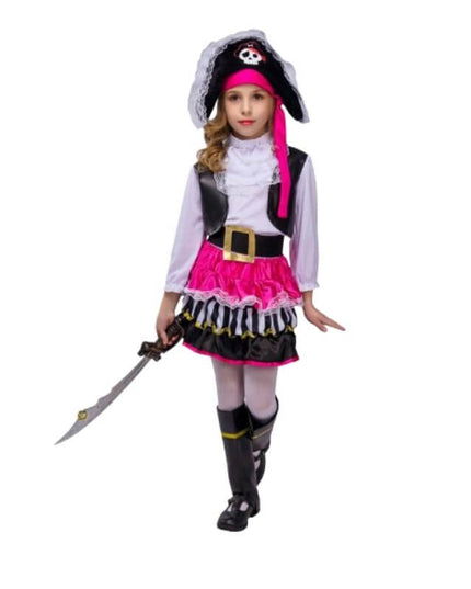 Pirate Girl Deguise - Bonbon Pink