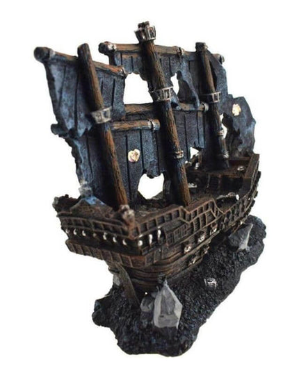 Piratenboot - Schwarzes Perlenwrack (Aquarium)